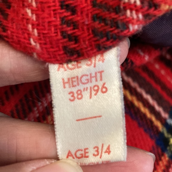 Super Rare Find!! Harrods Vintage Duffle Coat Kids Age 3/4 Years Navy - Picture 6 of 11